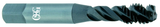 10-32 Dia. - H5 - 3 FL - HSSE - TiCN - Modified Bottoming - Spiral Flute Tap - Americas Industrial Supply