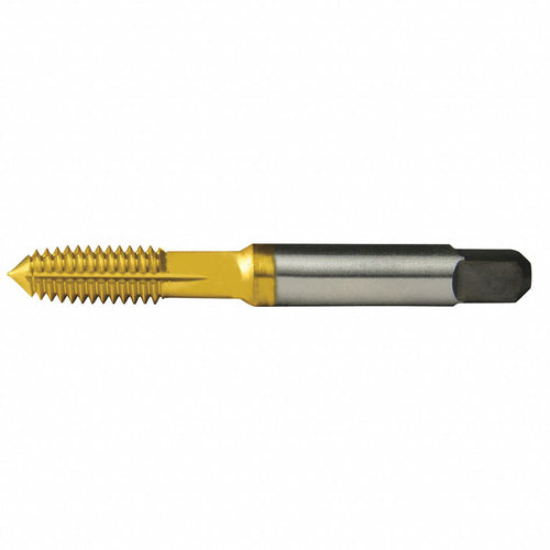 M4x0.7 Flute D6 Plug HSS Standard Thread Forming Tap- TiN - Exact Industrial Supply