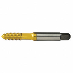 M8x1.25 Flute D9 Plug HSS Standard Thread Forming Tap- TiN - Exact Industrial Supply