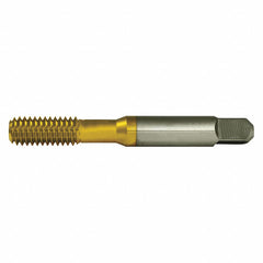 M8x1.25 Flute D9 Bottoming HSS Standard Thread Forming Tap- TiN - Exact Industrial Supply