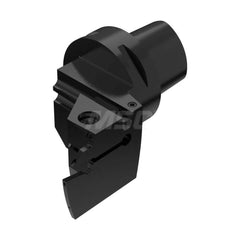 Modular Grooving Head: Right Hand, Cutting Head, System Size C6, Uses LC.. Size 1604 Inserts 0.787″ Max Depth of Cut, Through Coolant, Series C6-CFMR-45080-04JETI