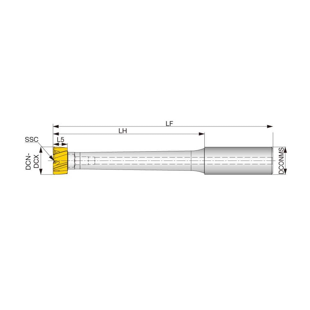 Modular Reamer Bodies; Clamping Method: Axial; Shank Diameter (mm): 0.7500; Shank Length (Decimal Inch): 1.1811 in; Overall Length (Decimal Inch): 3.15; Overall Length (mm): 3.15; Cutting Direction: Neutral; Shank Length (mm): 1.1811 in