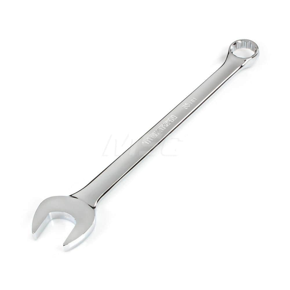 Combination Wrench: Chrome, Chrome-Plated