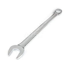 Combination Wrench: Chrome, Chrome-Plated