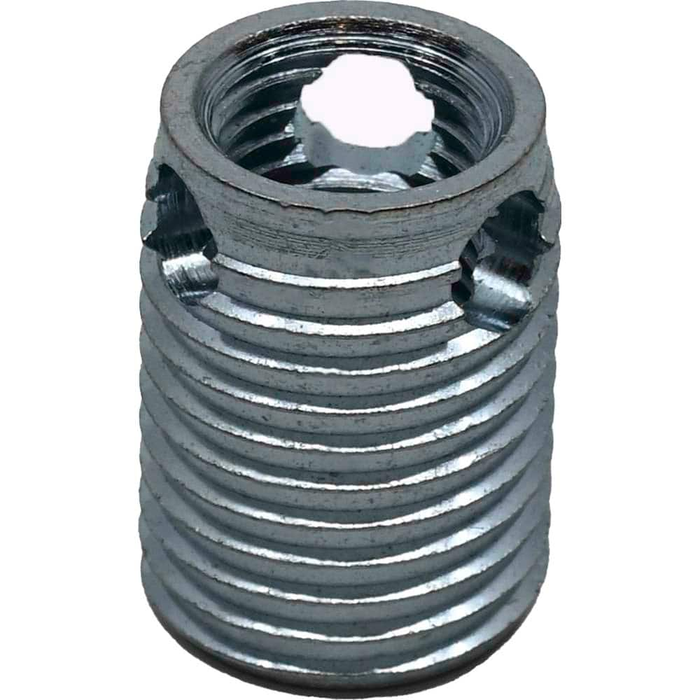 Rockmount Research and Alloys - M20x2.50 Internal, M26x2.00 External, 1-1/16" Insert Length, Self-Lock Standard Wall Thread-Locking Insert - Exact Industrial Supply