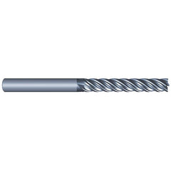 Eliminator - Square End Mills; Mill Diameter (Inch): 7/16 ; Mill Diameter (Decimal Inch): 0.4375 ; Number of Flutes: 5 ; Length of Cut (Inch): 3 ; Material: Solid Carbide ; Finish/Coating: AlCrN - Exact Industrial Supply