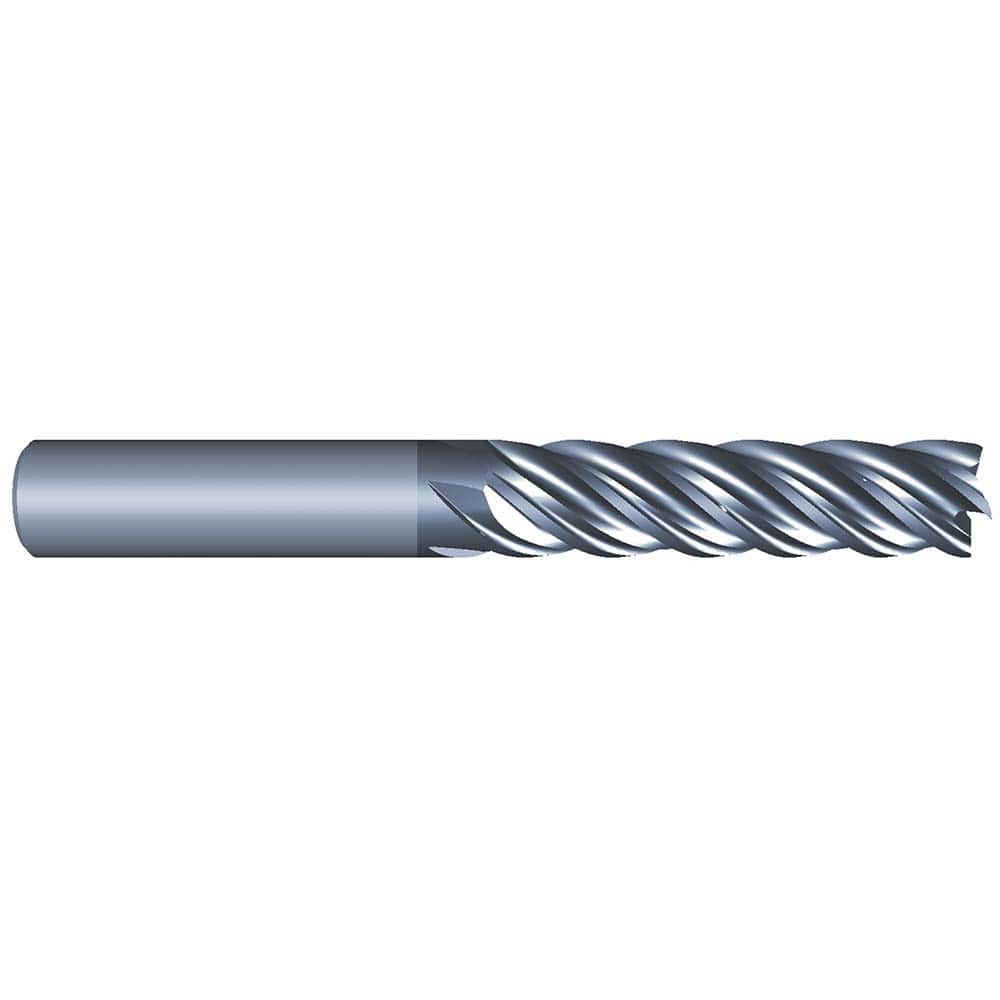 Eliminator - Square End Mills; Mill Diameter (Inch): 1 ; Mill Diameter (Decimal Inch): 1.0000 ; Number of Flutes: 5 ; Length of Cut (Inch): 2-1/4 ; Material: Solid Carbide ; Finish/Coating: AlCrN - Exact Industrial Supply