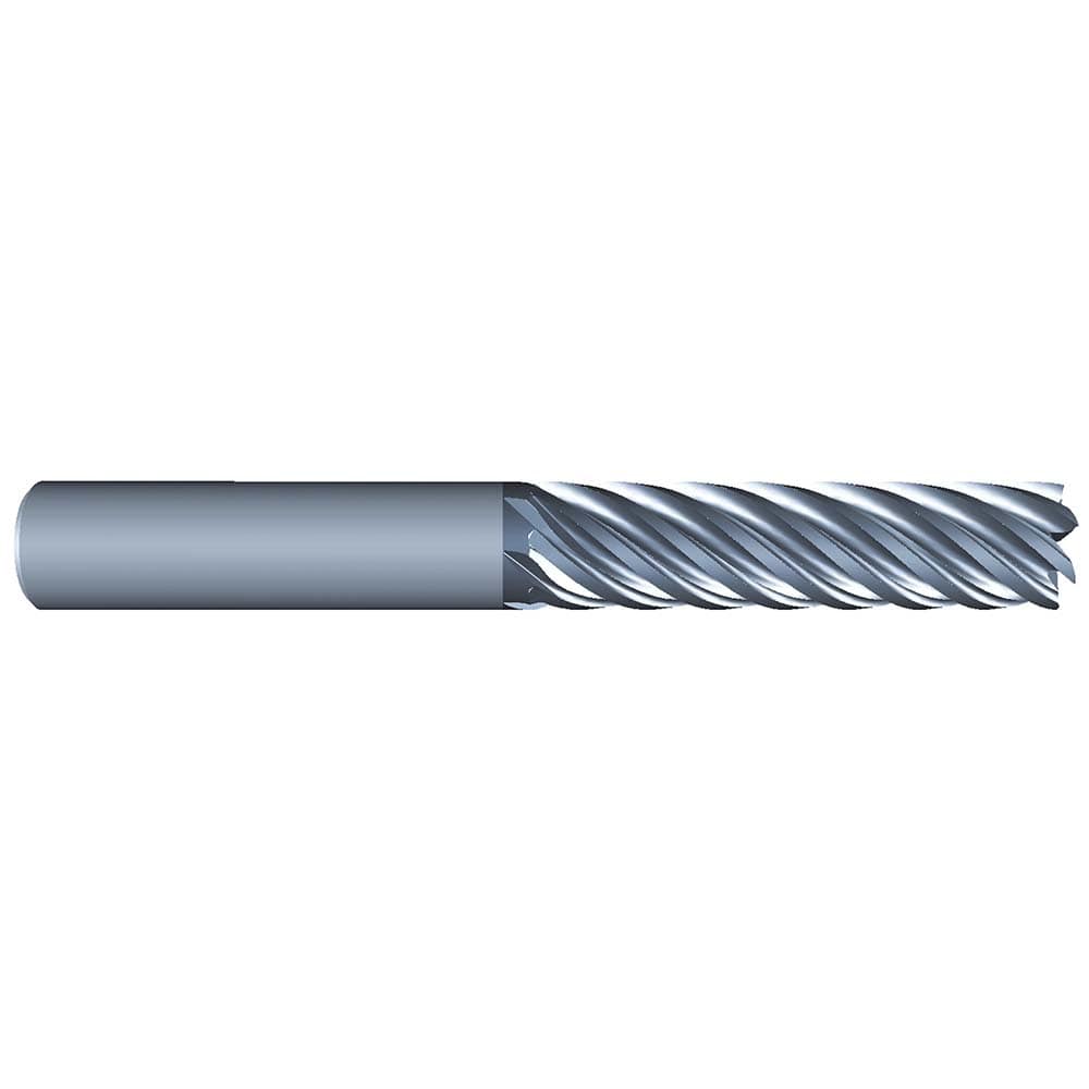 Eliminator - Square End Mills; Mill Diameter (Inch): 5/8 ; Mill Diameter (Decimal Inch): 0.6250 ; Number of Flutes: 7 ; Length of Cut (Inch): 2-1/4 ; Material: Solid Carbide ; Finish/Coating: AlCrN - Exact Industrial Supply