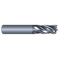 Eliminator - Corner Radius & Corner Chamfer End Mills; Mill Diameter (Inch): 3/4 ; Mill Diameter (Decimal Inch): 0.7500 ; End Type: Corner Radius ; Corner Radius (Decimal Inch): 0.1200 ; Number of Flutes: 4 ; Material: Solid Carbide - Exact Industrial Supply
