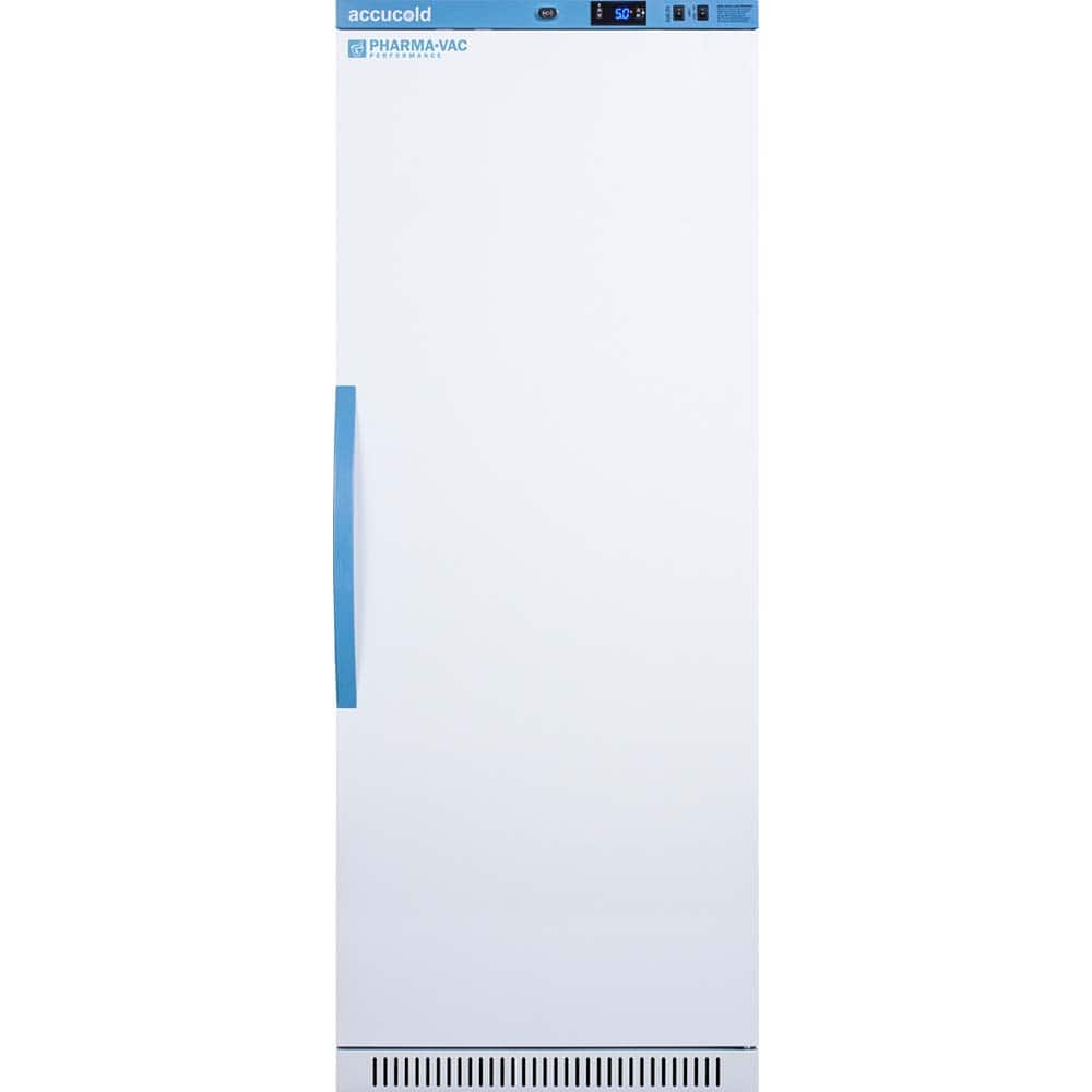 Accucold - Laboratory Refrigerators and Freezers; Type: Pharmacy, Medical-Laboratory Refrigerator ; Volume Capacity: 12 Cu. Ft. ; Minimum Temperature (C): 2.00 ; Maximum Temperature (C): 8.00 ; Width (Inch): 23.38 ; Depth (Inch): 24.38 - Exact Industrial Supply