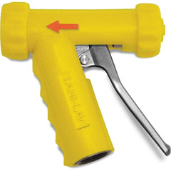 SANI-LAV - Sprayers & Nozzles; Type: Mid-Sized Spray Nozzle ; Color: Yellow ; Connection Type: Female to Male ; Material: Aluminum; Stainless Steel ; Material Grade: N/A ; Pipe Size (Inch): 3/4 - Exact Industrial Supply