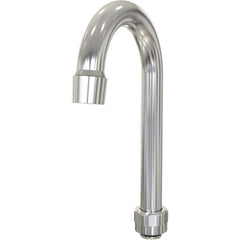 SANI-LAV - Faucet Replacement Parts & Accessories; Type: Replacement Gooseneck Swivel Spout ; For Use With: Models 206, 206.5, 27 & 27.5 Faucets ; Material: Brass ; Additional Information: Sub Brand: Sani-Lav; Flow Rate: 2 GPM; Inlet Connection: 3/8" FNP - Exact Industrial Supply