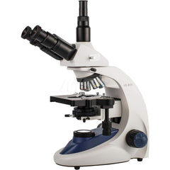 Microscopes; Microscope Type: Trinocular; Eyepiece Type: Trinocular; Arm Type: Fixed; Focus Type: Adjustable; Image Direction: Upright; Eyepiece Magnification: 10x