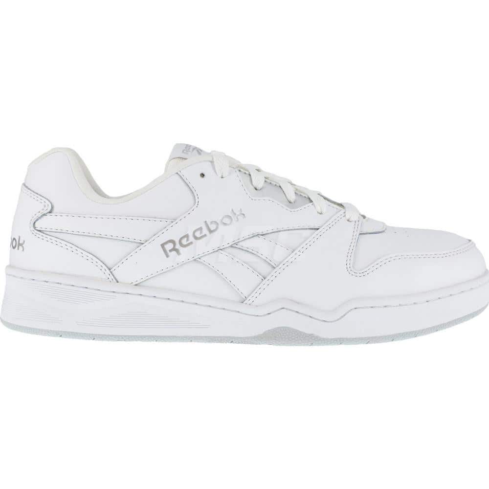 Work Boot: Size 14, Leather, Composite Toe White, Wide Width, Non-Slip Sole