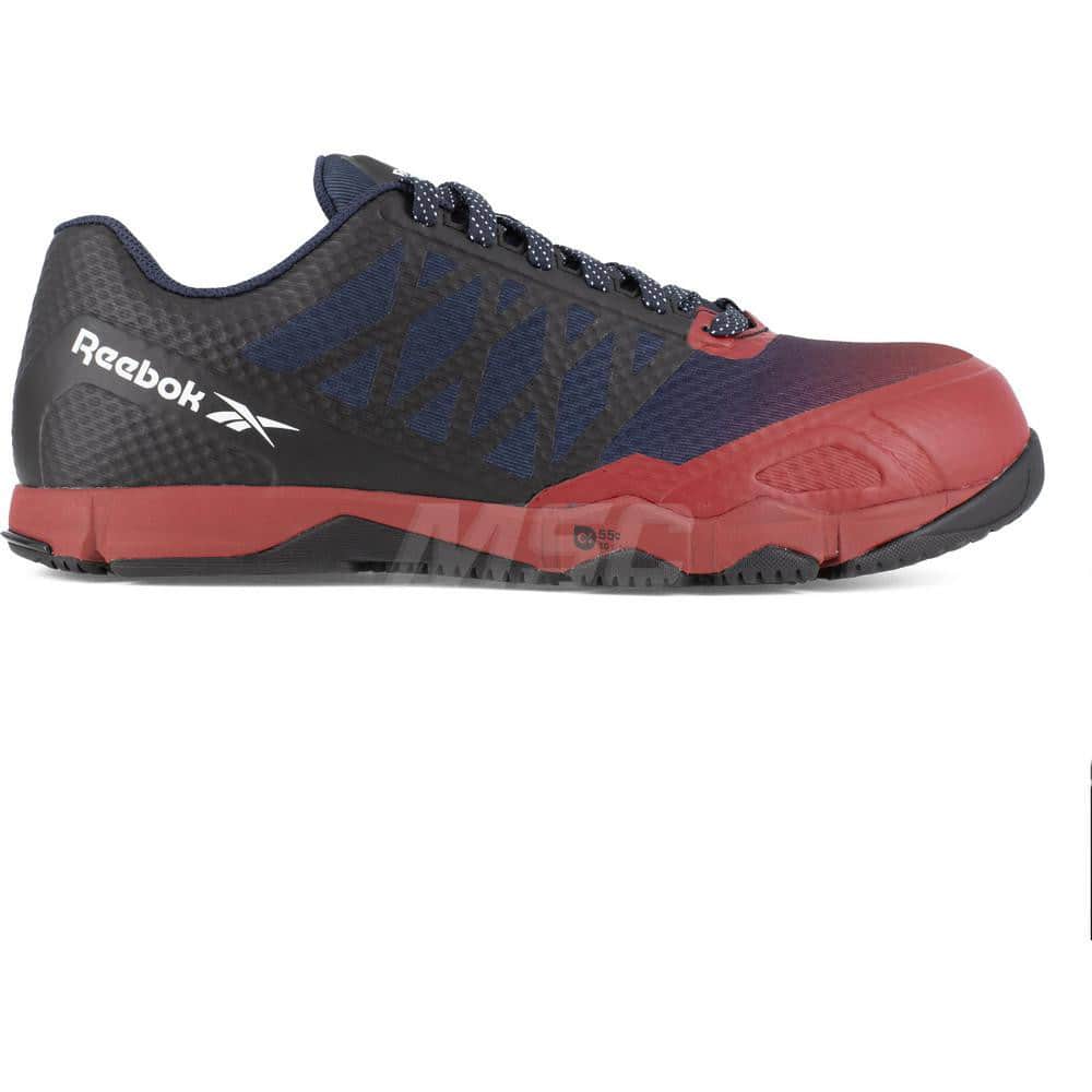 Work Boot: Size 13, Mesh, Composite Toe Red, Medium Width