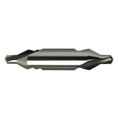 #2 × 44 mm OAL 60 Degree HSS Center Drill Form A Bright - Americas Industrial Supply