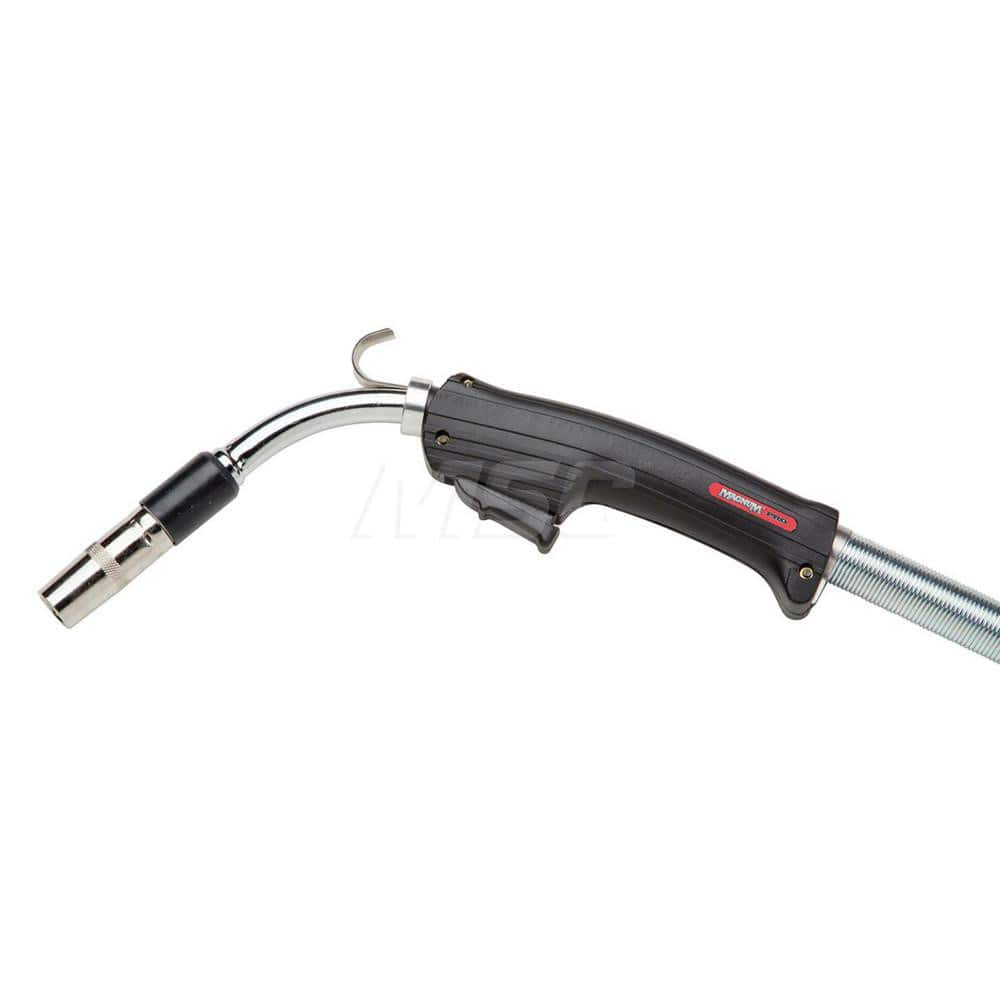 MIG Welding Guns; For Use With: Magnum ™ PRO; Length (Feet): 10  ft. (3.05m); Handle Shape: Curved; Neck Type: Rotatable; Trigger Type: Standard; For Gas Type: CO2; For Wire Type: Flux Core; Solid