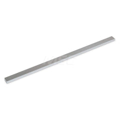 Precision Ground (2 Sides) Sheet: 1/8″ x 1/2″ x 12″ 6061-T6 Aluminum