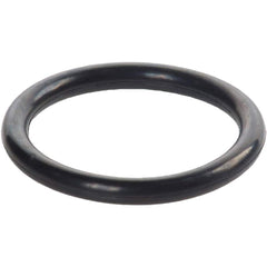 O-Ring: 10.5 mm ID x 15.5 mm OD, 2.5 mm Thick, Nitrile Round Cross Section, Shore 70, Black