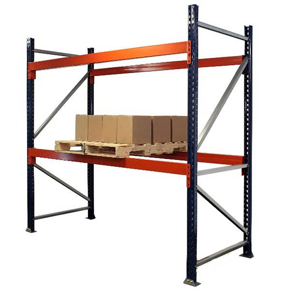 15 Gauge Steel Adjustable Shelving: 96″ Wide, 42″ Deep, 120″ High 2 Shelf, 5,370 lb Shelf Capacity