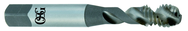 M5 x 0.8 Dia. - D5 - 2FL - HSSE - Bright - Modified Bottoming - Spiral Flute Tap - Americas Industrial Supply