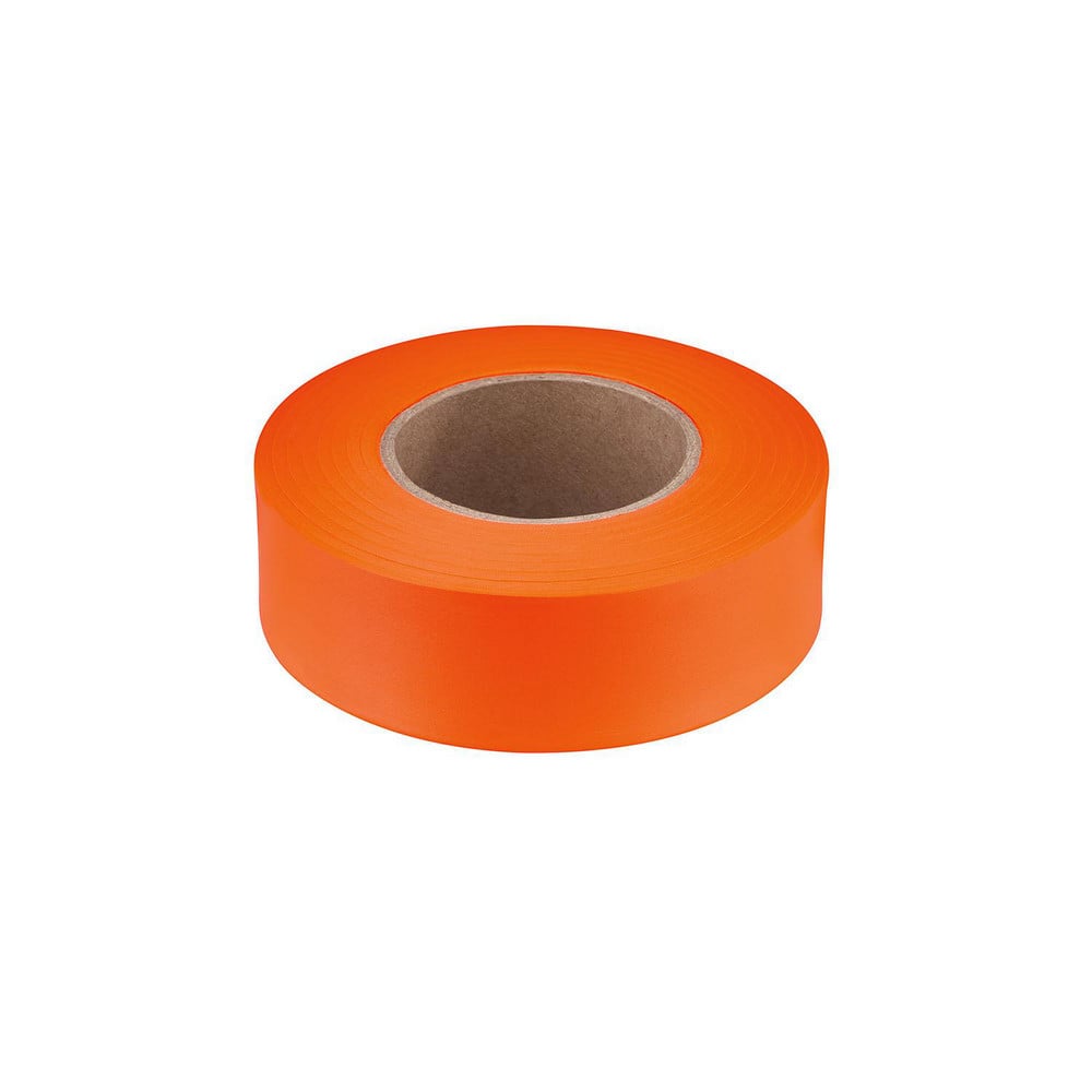 Barricade & Flagging Tape; Legend: None; Material: Plastic; Overall Length: 200.00; Color: Orange; Features: Fluorescent Colored