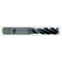 ‎8-32 Dia-2B-3 FL-HSS-Bright-Bottoming Spiral Flute Tap - Americas Industrial Supply