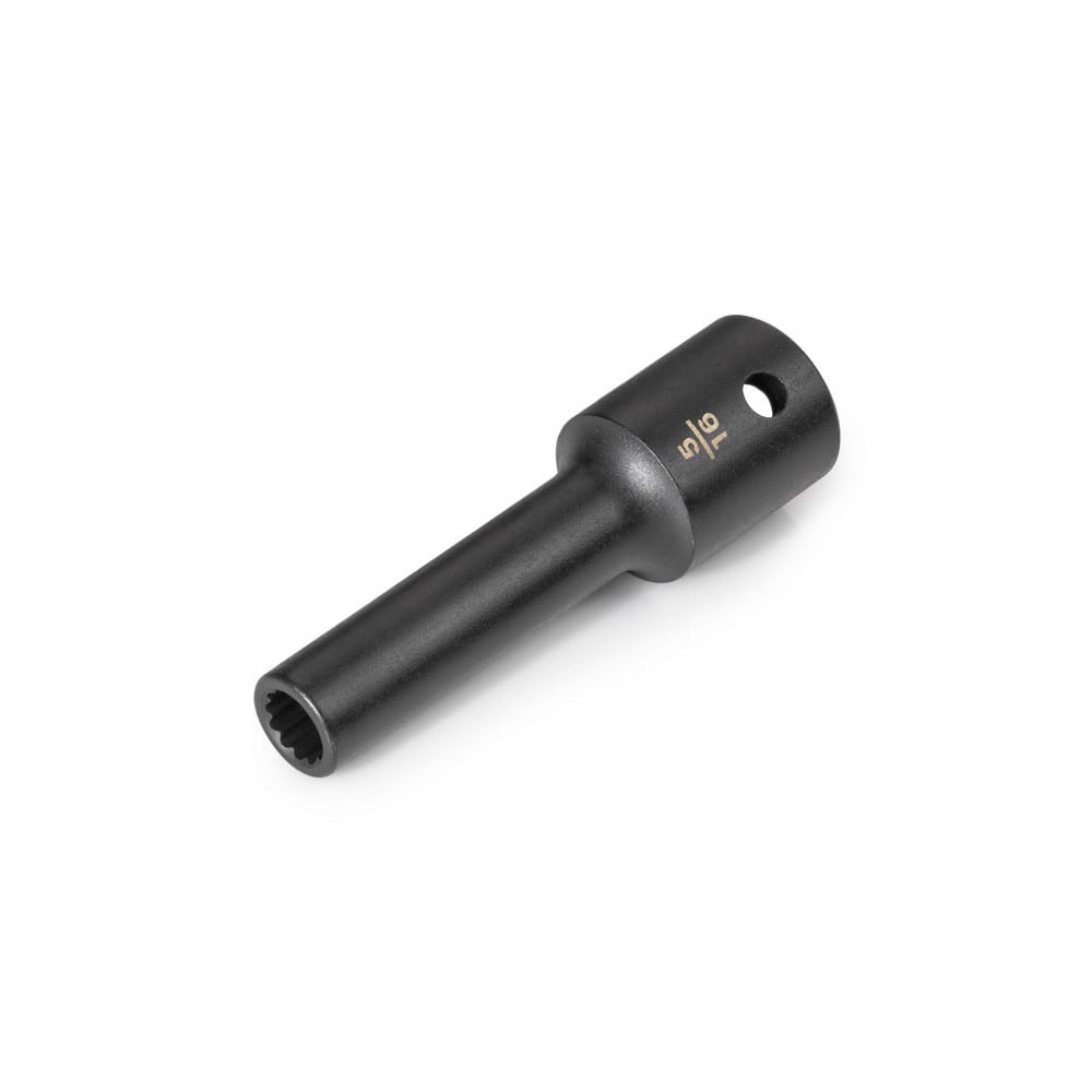 1/2 Inch Drive x 5/16 Inch Deep 12-Point Impact Socket