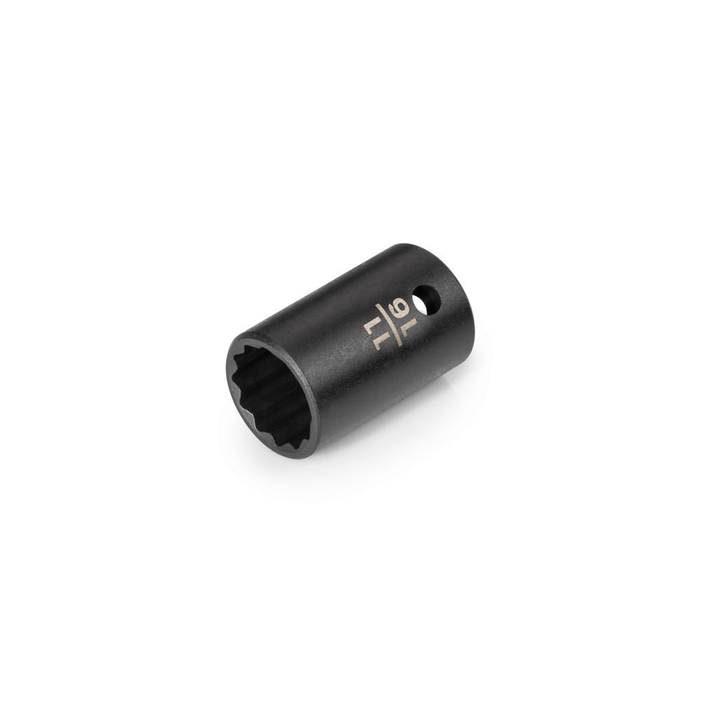 1/2 Inch Drive x 11/16 Inch 12-Point Impact Socket