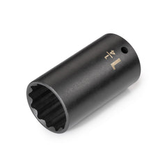 1/2 Inch Drive x 1-1/4 Inch Deep 12-Point Impact Socket