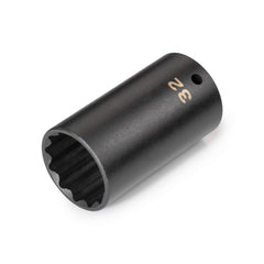 1/2 Inch Drive x 32 mm Deep 12-Point Impact Socket