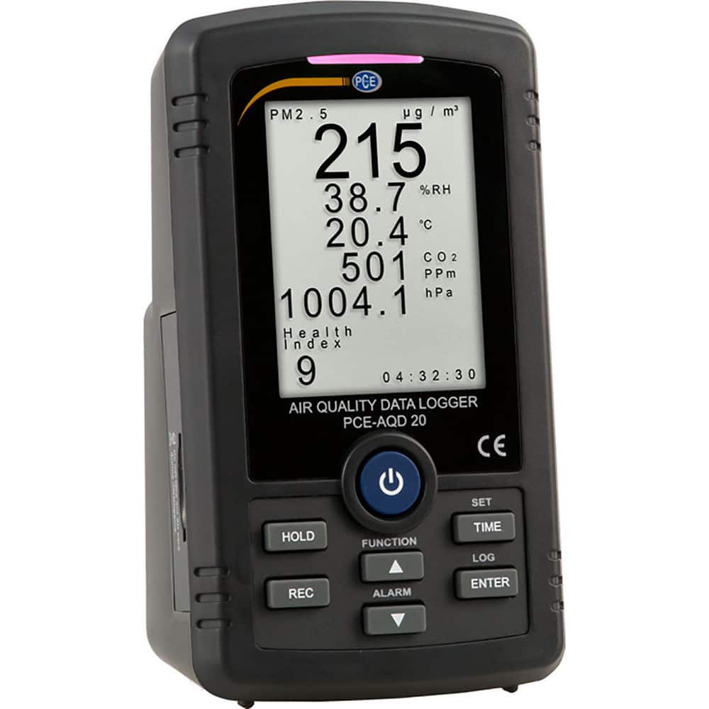 Natural Gas, Carbon Monoxide & Refrigerant Detectors; Detector Type: CO2 Detector; Alarm Type: Visual; Display Type: LCD; Maximum Voltage: 9; Accuracy: 10.00