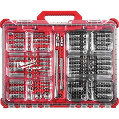 Milwaukee Tool - Socket Sets Measurement Type: Metric/Inch Drive Size: 1/4, 3/8 - Americas Industrial Supply