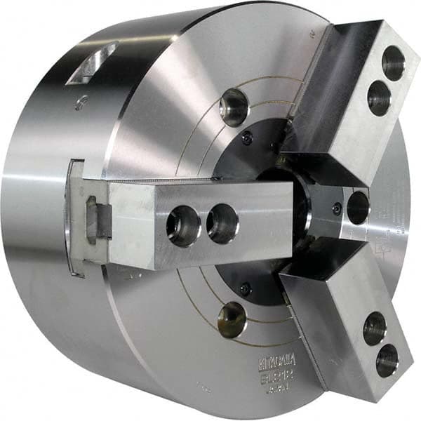Kitagawa - Power Lathe Chucks Chuck Diameter (Decimal Inch): 12.0000 Number of Jaws: 3 - Americas Industrial Supply