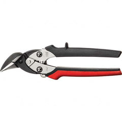 Bessey - Snips; Snip Type: Offset Aviation Snip ; Cut Direction: Right; Straight ; Overall Length Range: 7" - Exact Industrial Supply