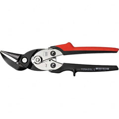 Bessey - Snips; Snip Type: Offset Journeyman Snip ; Cut Direction: Left; Straight ; Overall Length Range: 10" and Longer ; Length of Cut (Inch): 1-7/8 ; Steel Capacity (AWG): 18 ; Stainless Steel Capacity (AWG): 22 - Exact Industrial Supply