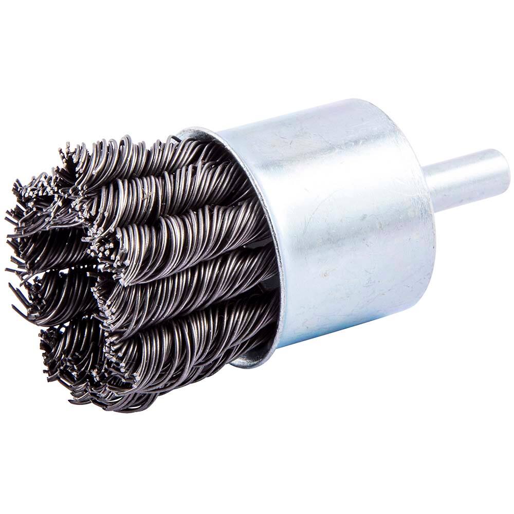 Norton - End Brushes Brush Diameter (Inch): 1 Fill Material: Carbon Steel - Americas Industrial Supply