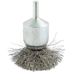 Norton - End Brushes Brush Diameter (Inch): 2 Fill Material: Carbon Steel - Americas Industrial Supply