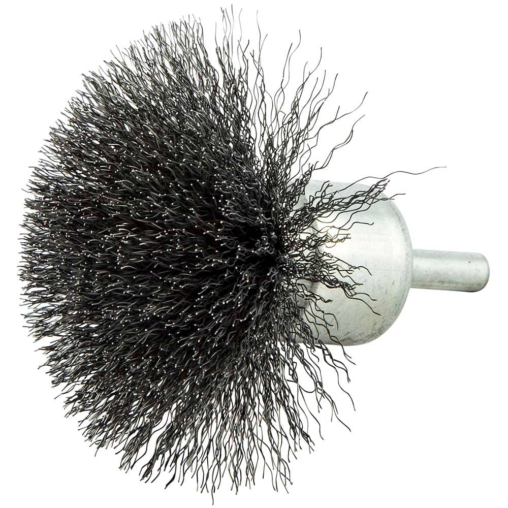 Norton - End Brushes Brush Diameter (Inch): 3 Fill Material: Carbon Steel - Americas Industrial Supply