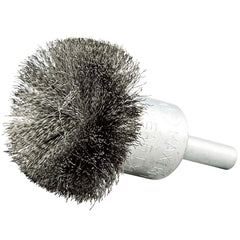 Norton - End Brushes Brush Diameter (Inch): 1-1/2 Fill Material: Carbon Steel - Americas Industrial Supply