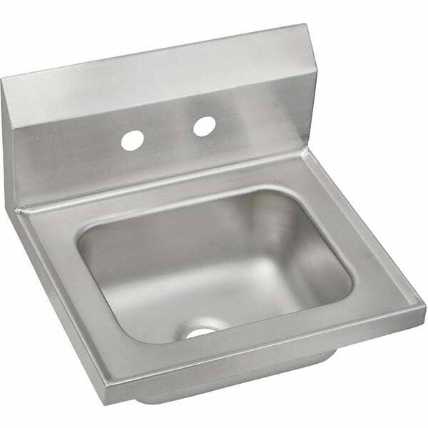 ELKAY - Stainless Steel Sinks Type: Hand Sink Outside Length: 16-3/4 (Inch) - Americas Industrial Supply