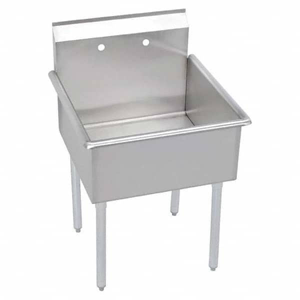 ELKAY - Stainless Steel Sinks Type: Scullery Sink Outside Length: 27 (Inch) - Americas Industrial Supply