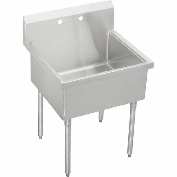 ELKAY - Stainless Steel Sinks Type: Scullery Sink Outside Length: 39 (Inch) - Americas Industrial Supply