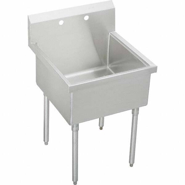 ELKAY - Stainless Steel Sinks Type: Scullery Sink Outside Length: 27 (Inch) - Americas Industrial Supply