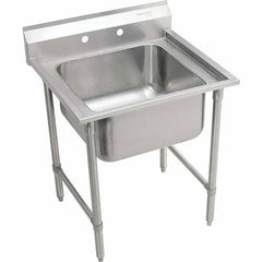 ELKAY - Stainless Steel Sinks Type: Scullery Sink Outside Length: 27 (Inch) - Americas Industrial Supply