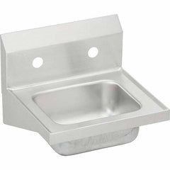 ELKAY - Stainless Steel Sinks Type: Hand Sink Outside Length: 16-3/4 (Inch) - Americas Industrial Supply