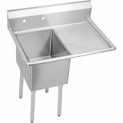 ELKAY - Stainless Steel Sinks Type: Scullery Sink Outside Length: 50-1/2 (Inch) - Americas Industrial Supply