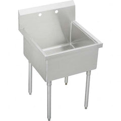 ELKAY - Stainless Steel Sinks Type: Scullery Sink Outside Length: 33 (Inch) - Americas Industrial Supply