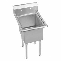 ELKAY - Stainless Steel Sinks Type: Scullery Sink Outside Length: 23 (Inch) - Americas Industrial Supply