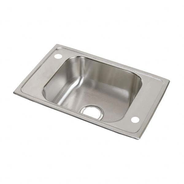 ELKAY - Stainless Steel Sinks Type: Drop In Sink Outside Length: 25 (Inch) - Americas Industrial Supply